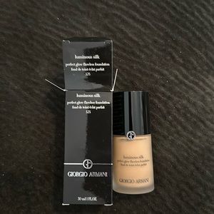 Giorgio Armani luminous silk foundation.